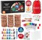 Natural Wood Slices 70 PCS 2.8-3.1 Inches Craft Wood Ornament Kit